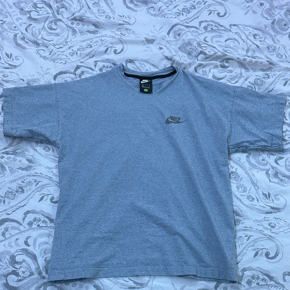 Vintage Boxy Nike Men's Heather Gray Short Sleeve Tee